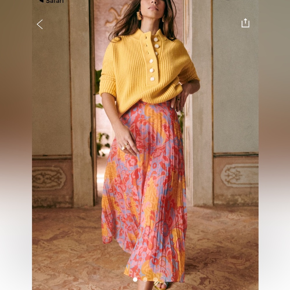 Sezane Dune Skirt